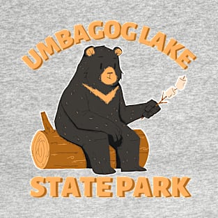 Umbagog Lake State Park Camping Bear T-Shirt